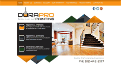 Desktop Screenshot of durapropainting.com